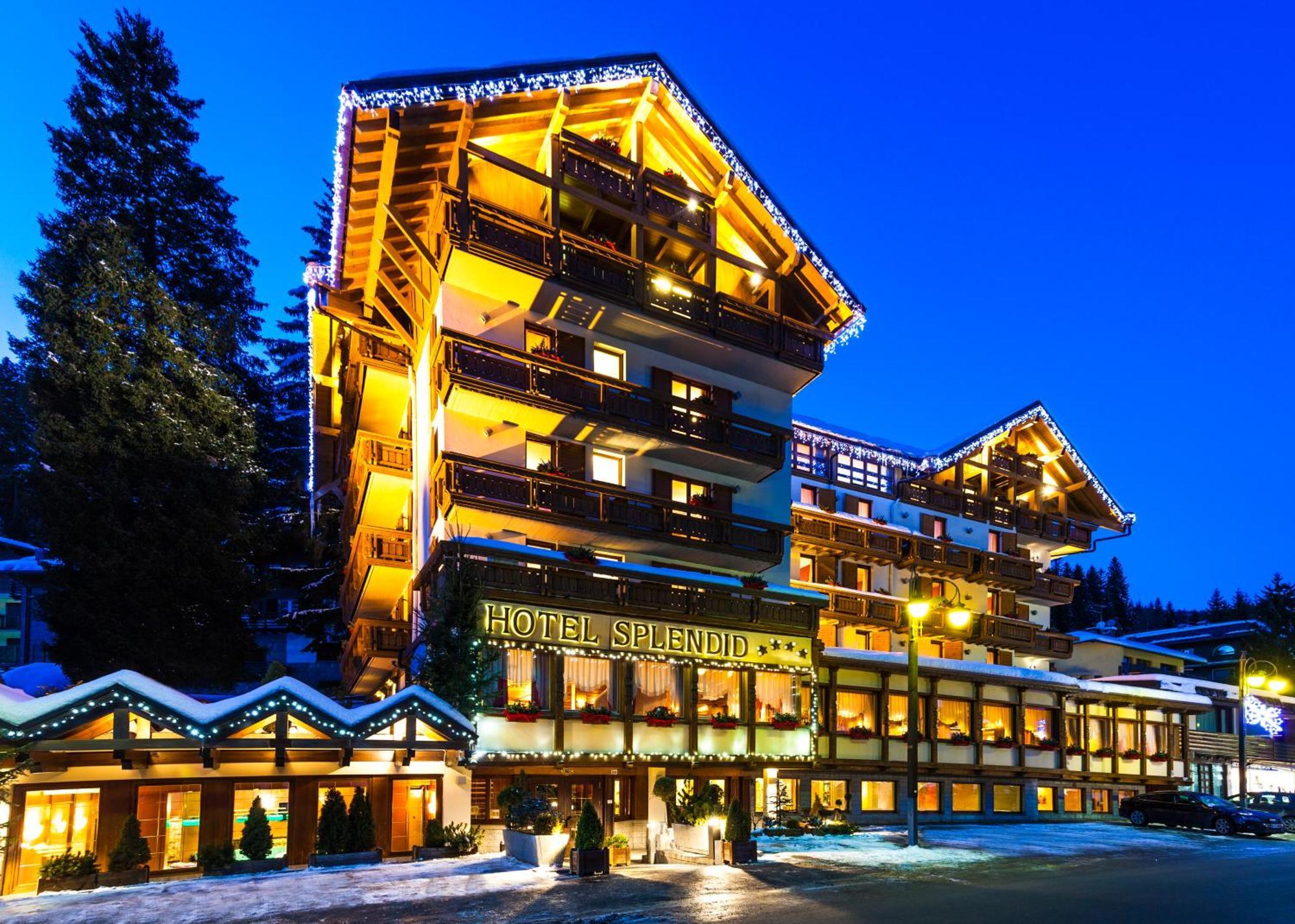 Hotel Splendid Madonna di Campiglio Bagian luar foto